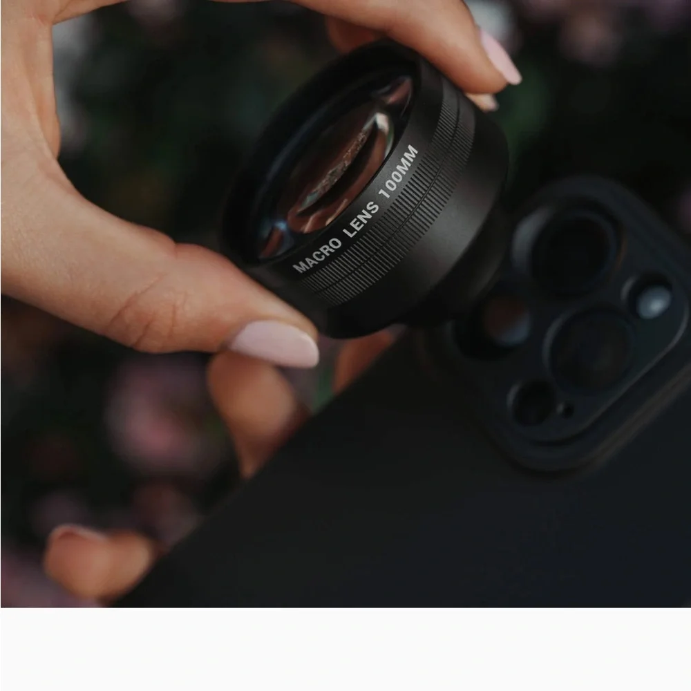 Macro 100mm Lens for iPhone - Black